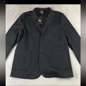 PX Premium Xpress Mens long sleeve 2 button blazer suit jacket size Large